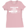 sarcasm now loading Ladies Fitted T-Shirt