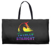 Totally Straight Lgbt Unicorn Weekender Totes