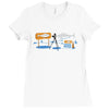 school photos Ladies Fitted T-Shirt