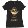 rick grimes walking dead Ladies Fitted T-Shirt