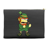 happy saint patrick day simpson 2 Accessory Pouches