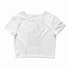 fathers day gift   the walking dad Crop Top
