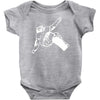 snowboarder freestyle piste snowboarden sport Baby Onesie