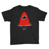 red blue shark Youth Tee
