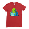 call of the kiddie pool Ladies Fitted T-Shirt