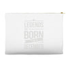 legends are born in december Accessory Pouches