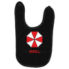 resident evil logo umbrella corporation zombie videogames Baby Bibs