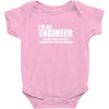 engineer funny Baby Onesie