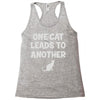 pet lover girls im one leads to another Racerback Tank
