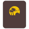 beach silhouette birds sand sunset Mousepad