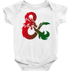 dungeons dragons logo Baby Bodysuit