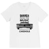 driver picks the music passenger shuts his cakehole V-Neck Tee