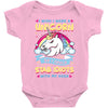 I Wish I Were A Unicorn So I Could Stab Idiots With My Head Baby Bodysuit