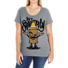 stay squirrely Ladies Curvy T-Shirt