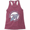 rocket science club Racerback Tank