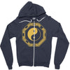 yin yang jingjang shirt china chinesisches denken Zipper Hoodie