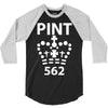 british pint funny 3/4 Sleeve Shirt