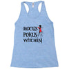 hokus pokus witches Racerback Tank