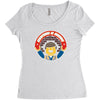 everything is awesome   mens funny lego Women's Triblend Scoop T-shirt