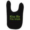 kiss me i'm irish Baby Bibs