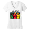 heathers girls black Women's V-Neck T-Shirt