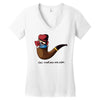not a pipe Women's V-Neck T-Shirt