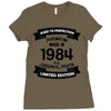 Premium Vintage  1984 Ladies Fitted T-Shirt