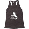 i'm horny Racerback Tank