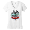 aunt flo Women's V-Neck T-Shirt