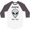humans aren't real 3/4 Sleeve Shirt