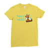 foxy nerd Ladies Fitted T-Shirt