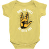 may the force be with you Baby Onesie