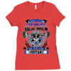 old man was your first mistake Ladies Fitted T-Shirt