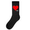 Besties Heart Family Matching Socks