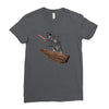 the darth king Ladies Fitted T-Shirt