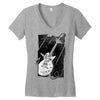 guitarist Women's V-Neck T-Shirt