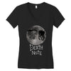 Death Note Moon Women's V-Neck T-Shirt