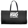 hug machine funny joke Weekender Totes
