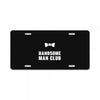 Handsome Man Club Bow Tie License Plate