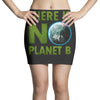 there is no planet  b earth day Mini Skirts