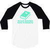 read books not t shirts 3/4 Sleeve Shirt