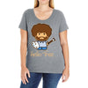 hello tree Ladies Curvy T-Shirt