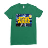 Star Wars Parody The Starry Night Ladies Fitted T-Shirt