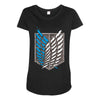survey corps Maternity Scoop Neck T-shirt