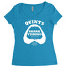 jaws inspired movie Women's Triblend Scoop T-shirt