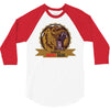danger angry bear 3/4 Sleeve Shirt