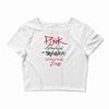 pink beautiful trauma world tour 2018 Crop Top