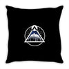 Mountain Triangle Throw Pillow