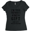 I&rsquo;m Your Father&rsquo;s Day Gift Mom Says You&rsquo;re Welcome Women's Triblend Scoop T-shirt
