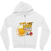 save water drink beer Zipper Hoodie